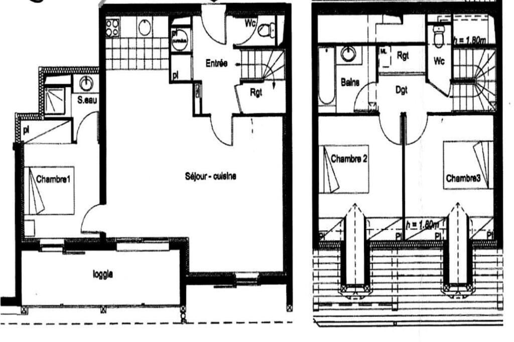 Ferienwohnung Duplex 10 Personnes Saint-Lary-Soulan Exterior foto